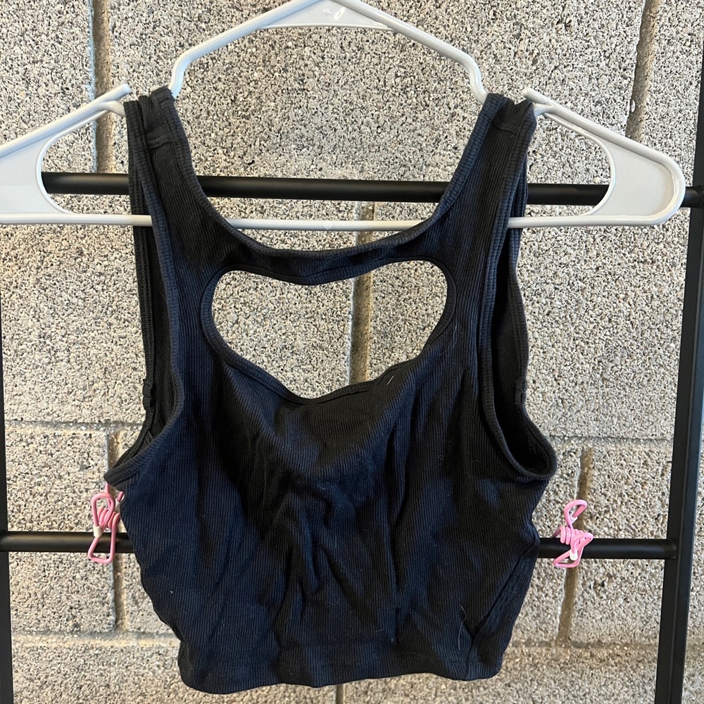 lululemon athletica Black Tank Top